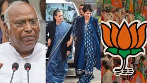 மல்லிகார்ஜூன கார்கேவை இப்படியா அசிங்கப்படுத்துவீங்க.. சோனியா காந்தி குடும்பம் மீது பாஜக பாய்ச்சல் 