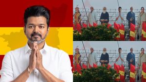 விஜய் மாநாட்டில் திமுக எம்எல்ஏவின் கொள்ளுப்பாட்டி கட் அவுட்.. யார் இந்த அஞ்சலை அம்மாள்! 