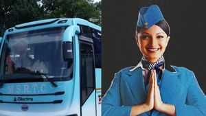 விமானங்களை போல் அரசு பேருந்துகளில் விமான பணிப்பெண்கள் நியமனம்! இது என்ன புதுசா இருக்கே! 