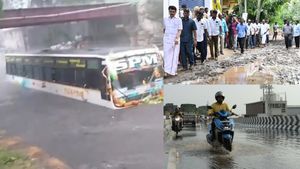 சாயிபாபா காலனி பக்கம் போனா இந்த கம்பத்தை கவனிங்க.. அசத்தல் ஐடியாவை இறக்கிய அதிகாரிகள்
