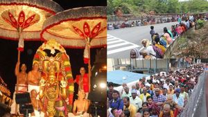 காளிங்க நர்த்தனடி! சர்வ பூபால வாகனத்தில் மலையப்ப சுவாமி உலா! திருப்பதியில் உண்டியல் வருமானம் என்ன? 