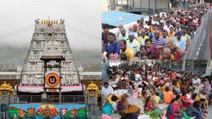 புரட்டாசி மாதம் திருப்பதி ஏழுமலையானின் உண்டியல் வருமானம் எவ்வளவு தெரியுமா?  குறைந்த மாதிரி இருக்கே! 