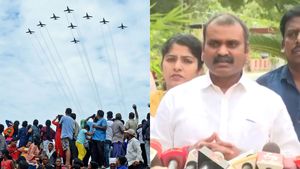 விமானப்படை பல முறை சொல்லியும்.. கோட்டைவிட்ட தமிழக அரசு! ஏர் ஷோ உயிரிழப்புகள்.. எல்.முருகன் தாக்கு 