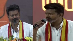 அரசியல் பாம்புதான்.. ஆனால் நான் பயப்படமாட்டேன்.. தவெக மாநாட்டில் விஜய் சூளுரை