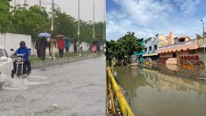 சென்னையில் எந்த சாலைகளில் எல்லாம் தண்ணீர் தேங்கி உள்ளது.. மூடப்பட்ட சுரங்கப்பாதைகள்.. போலீஸ் தகவல் 