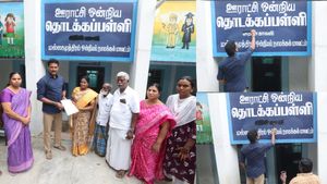  'அரிசன் காலனி' எனும் முகவரியில் பள்ளி.. கறுப்பு மை எடுத்து சம்பவம் செய்த அமைச்சர் அன்பில் மகேஷ்!