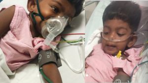 3.5 வயது குழந்தையின் உயிரை காப்பாற்ற.. சரியான நேரத்தில் கை கொடுத்த மனிதாபிமானிகள்! மேலும் உதவுங்கள்