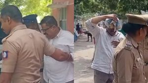 மாணவிகளை மது  குடிக்க சொல்லி அத்துமீறிய விவகாரம்.. கைதான உடன்குடி பள்ளி செயலாளருக்கு நெஞ்சு வலி 