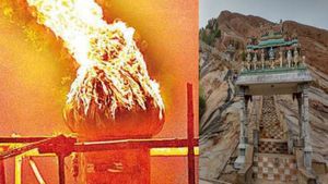திருப்பரங்குன்றத்தில் மலையுச்சியில் எரிந்த தீபம்.. இனி விடமுடியாது! போலீசுக்கு இந்து முன்னணி கண்டனம்