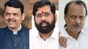 மகாராஷ்டிரா முதல்வர்: பட்னாவிஸ், ஏக்நாத் ஷிண்டே, அஜித்பவார் டெல்லியில் 'டேரா'- அமித்ஷாவுடன் ஆலோசனை! 