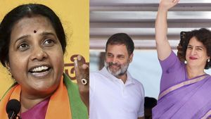 தந்தை கொலையில் அரசியல் ஆதாயம் தேடும் ராகுல், பிரியங்கா.. வானதி சீனிவாசன் சொல்வது என்ன? 