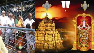 தீபாவளி லீவும் முடிஞ்சாச்சு! ஆனாலும் திருப்பதியில் பக்தர்கள் கூட்டம் குறையவே இல்லையே! 
