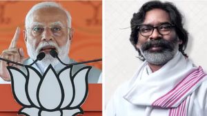 ஜார்க்கண்டில் நூழிலையில் பந்தயம் அடிக்கும் இந்தியா கூட்டணி.. எலக்ட்ரால் எட்ஜ் கருத்துக் கணிப்பு 