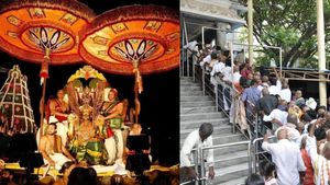 சோம வாரத்தில்! திருப்பதி ஏழுமலையான் கோயிலின் உண்டியல் வசூல் எவ்வளவு? 