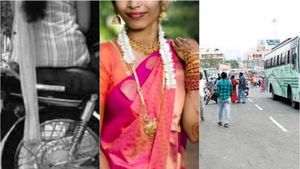 சேலத்தில் விடிந்தால் வளைகாப்பு.. காதல் கணவருடன் சென்ற கர்ப்பிணி காவ்யா.. எமனாக மாறிய துப்பட்டா 