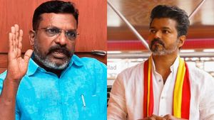 விஜய்யுடன் ஒரே நிகழ்ச்சியில் பங்கேற்பா? 2026ல் கூட்டணி உறுதி!  கட் அண்ட் ரைட்டாக பேசிய திருமாவளவன்! 