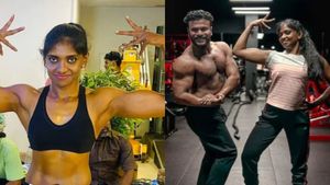 பாடிபில்டராக கத்தார் வேலையை விட்ட பெண்! ஆச்சரியப்படுத்தும் அழகிய தம்பதி 