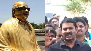 தன்மானம் உள்ள தமிழனிடம் ஆட்சி போனால்.. கருணாநிதி சிலைகள் நொறுக்கப்படும்: சீமான் 