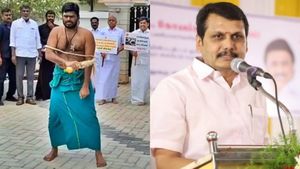 அண்ணாமலையின் சாட்டையடி போராட்டம் குறித்த கேள்வி.. சிரித்தபடியே சம்பவம் செய்த செந்தில் பாலாஜி 