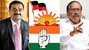 அதானி விவகாரம்.. லஞ்சம் வாங்கிய திமுகவுக்கு எதிராக காங்கிரஸ் பேசுமா?.. ஹெச்.ராஜா கேள்வி 