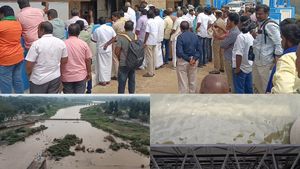 கடல் போல் தென் மதுரை வைகை நதி.. வருண பகவான் கருணையால் நீர்மட்டம் கிடுகிடு! கோடையில் இல்லை பிரச்சினை! 
