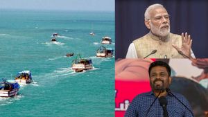 மீனவர் பிரச்சினை இரு நாடுகளுக்கும் தலைவலியாக உள்ளது! மோடியின் முன்பு இலங்கை அதிபர் திசநாயக்கே பேட்டி 