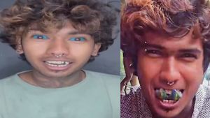 ஏலியன் கண்கள்..பாம்பு நாக்கு.. 13 லட்சம் செலவு.. ‘சினேக் பாபு’  ஹரிஹரனின் கொடுமைகள்
