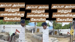 நெகிழ்ச்சி..மனைவி, அம்மா-அப்பாவுக்கு கோவில் கட்டும் சின்னத்திரை பிரபலம்! இவருக்கு இப்படி ஒரு சோகமா? 