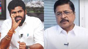 அனல் தெறித்த அண்ணாமலையின் பேச்சு.. தேசியத்தின் குரலாக ஒலிக்கும் பாஜக.. எஸ்.ஆர்.சேகர் 