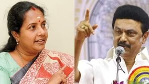 'தந்தை - மகன் - பேரன்' புகழ்பாடும் இடமா சட்டசபை?.. கொந்தளிக்கும் வானதி சீனிவாசன் 
