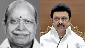 புதுச்சேரி முன்னாள் முதல்வர் எம்.டி.ஆர். ராமசந்திரன் மறைவு! மு.க. ஸ்டாலின் இரங்கல்! 