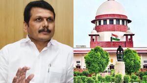 செந்தில் பாலாஜிக்கு சிக்கல்? ஜாமீன் வழங்கியதற்கு எதிரான மனு.. உச்ச நீதிமன்றத்தில் இன்று விசாரணை 
