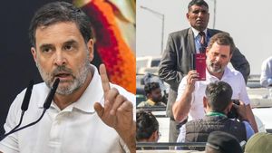 சம்பல் தடை: லோக்சபா எதிர்க்கட்சித் தலைவர் உரிமையை பறித்துவிட்ட உ.பி பாஜக  அரசு-ராகுல் கடும் அட்டாக்! 