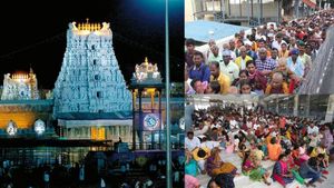 மார்கழி மாத சனிக்கிழமை! திருப்பதி ஏழுமலையானை தரிசிக்க தர்ம தரிசனத்தில் எத்தனை மணி நேரம் ஆனது? 