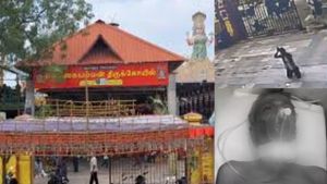 வேலூரில் முட்டி போட்டபடி 