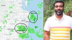 சென்னைக்கு கனமழை இருக்கா? தமிழ்நாடு வெதர்மேன் சொன்ன குட்நியூஸ்.. நாளைய நிலவரம் இதுதான் 