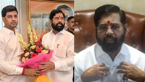 மகாராஷ்டிரா: 'மகன்' ஶ்ரீகாந்த் ஷிண்டேவுக்குதான் துணை முதல்வர் பதவியா? மனம் திறந்த ஏக்நாத் ஷிண்டே! 