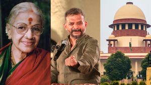 எம்எஸ் சுப்புலட்சுமி பெயரில் வழங்கப்பட்ட விருதை பயன்படுத்த டிஎம் கிருஷ்ணாவுக்கு தடை- உச்சநீதிமன்றம் 