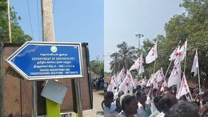 அரிட்டாபட்டியில் டங்ஸ்டன் சுரங்கத்திற்கு எதிர்ப்பு! ஜனநாயக வாலிபர் சங்கம் நடைப்பயணம் 
