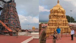 பழனி முருகன் கோவிலுக்கு போன பக்தர்கள் வியப்பு.. துப்பாக்கி ஏந்திய போலீஸ் குவிப்பு