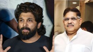 புஷ்பா 2 சிறப்பு காட்சி விவகாரம்.. திடீரென அல்லு அர்ஜுனின் தந்தை வெளியிட்ட முக்கிய அறிவிப்பு! 