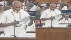 ஆளுநர் குறித்த பேச்சுக்கு எதிர்ப்பு.. சபாநாயகர்கள் மாநாட்டில் இருந்து அப்பாவு வெளிநடப்பு 