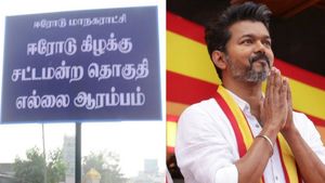 விலகிய நடிகர் விஜய்..  ஈரோடு கிழக்கு தொகுதி இடைத்தேர்தலில் தவெக போட்டியில்லை! 
