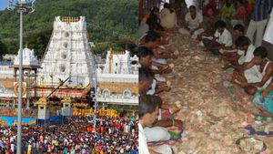 குடியரசு தினத்தன்று! துவாதசியில் திருப்பதி ஏழுமலையான் கோயில் உண்டியல் காணிக்கை எவ்வளவு? 