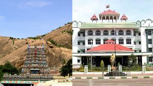 பாண்டியர் கட்டிய கோவில்.. திருப்பரங்குன்றம் மலையில் அசைவம் சமைக்கத் தடை கோரி வழக்கு! முக்கிய உத்தரவு 