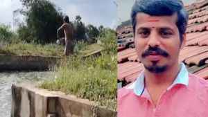 தஞ்சையில் ஆற்றில் விளையாடிய தந்தை.. வீடியோ எடுத்த மகள்கள்.. கனவில் கூட நடக்கக்கூடாத சம்பவம் 