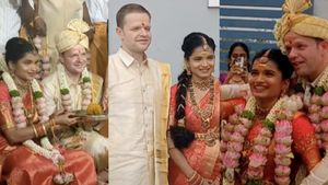 கோயம்புத்தூரில் அம்மி மிதித்த மணப்பெண்ணை 