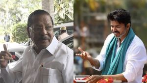 நேற்று முளைத்தவன் நீ.. உன் அப்பாவை அறிமுகம் செய்ததே நாங்கள் தான்.. விஜயை விமர்சித்த ஆர்.எஸ்.பாரதி! 