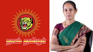  யார் இந்த சீதாலட்சுமி? ஈரோடு கிழக்கு இடைத்தேர்தல் நாதக வேட்பாளர்! சொத்து மதிப்பு சுமார் 1 கோடி!