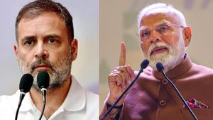 ஜாதி அரசியலின் பெயரில் அமைதியைச் சீர்குலைக்க விஷத்தை பரப்பும் சதி.. ராகுல் காந்தி மீது மோடி அட்டாக்! 